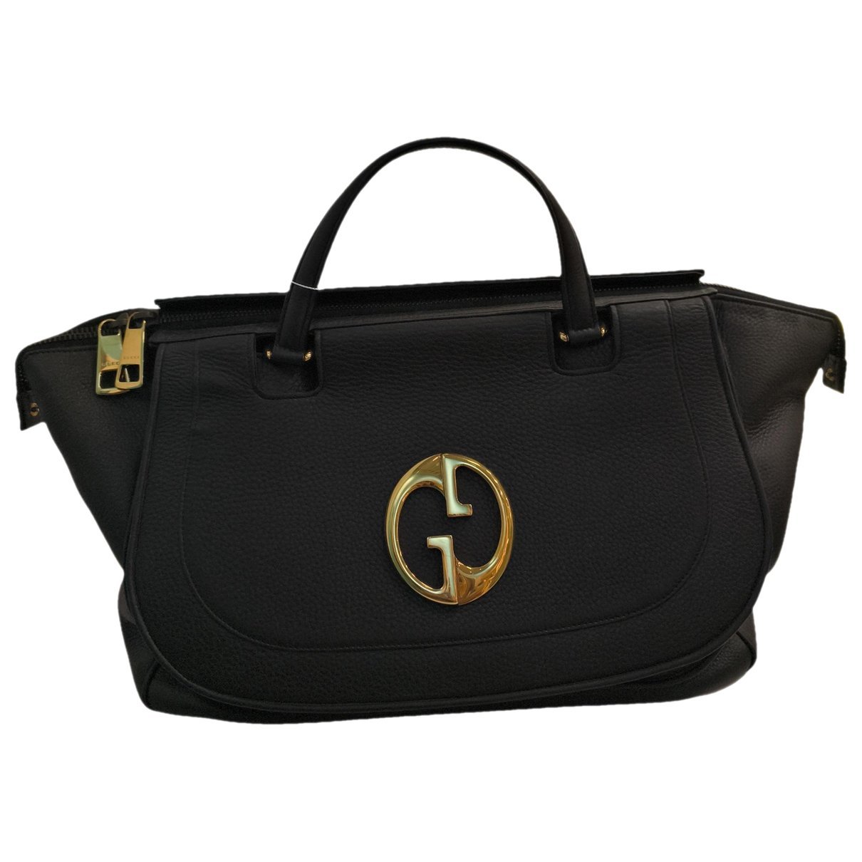 1973 leather clutch bag
