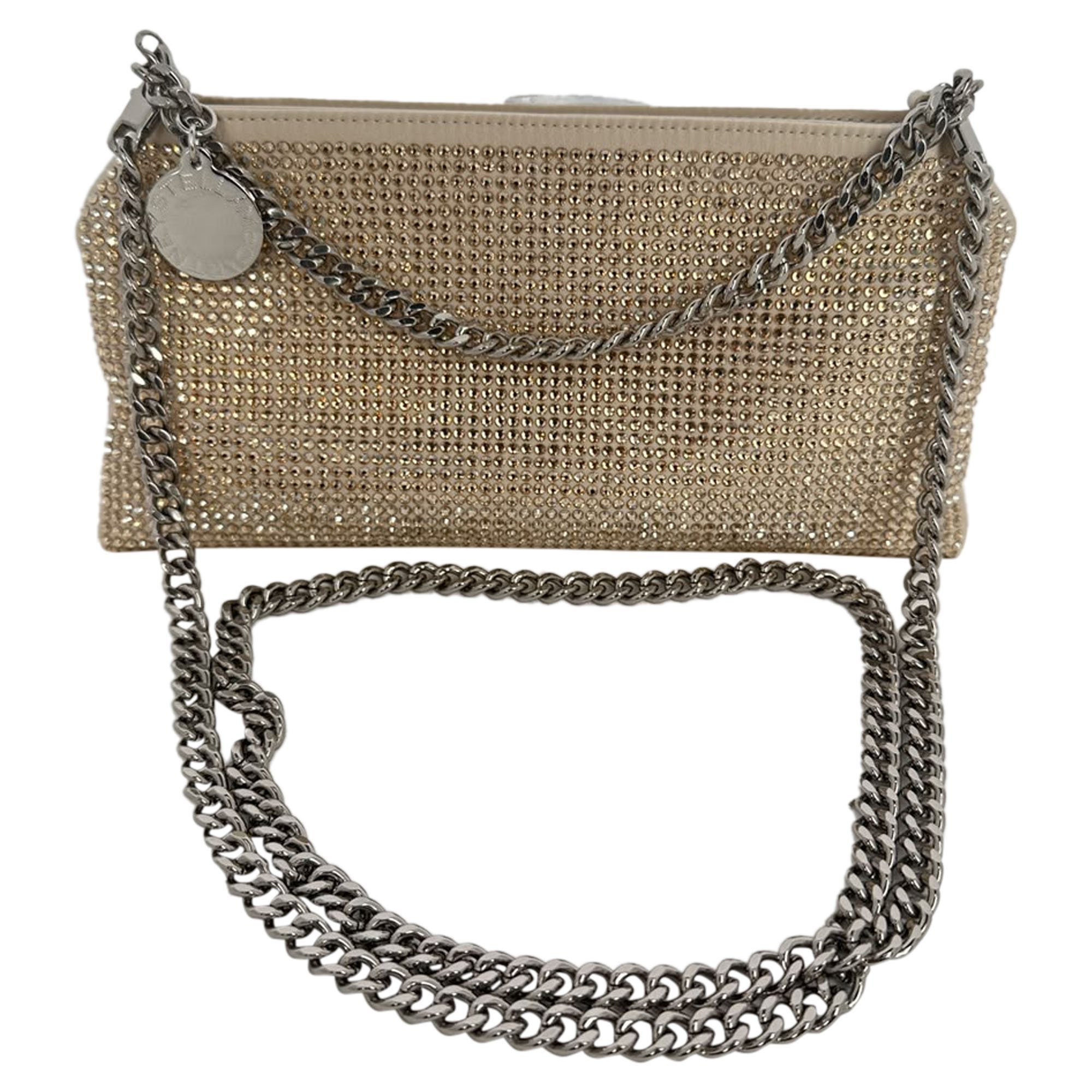 Stella McCartney Glitter clutch bag