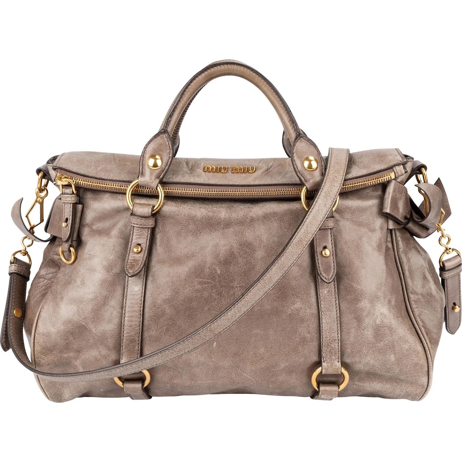 Vitello leather handbag