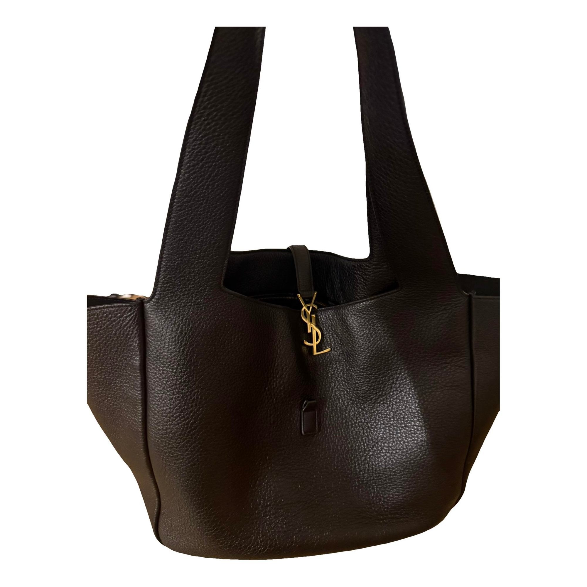 Leather tote