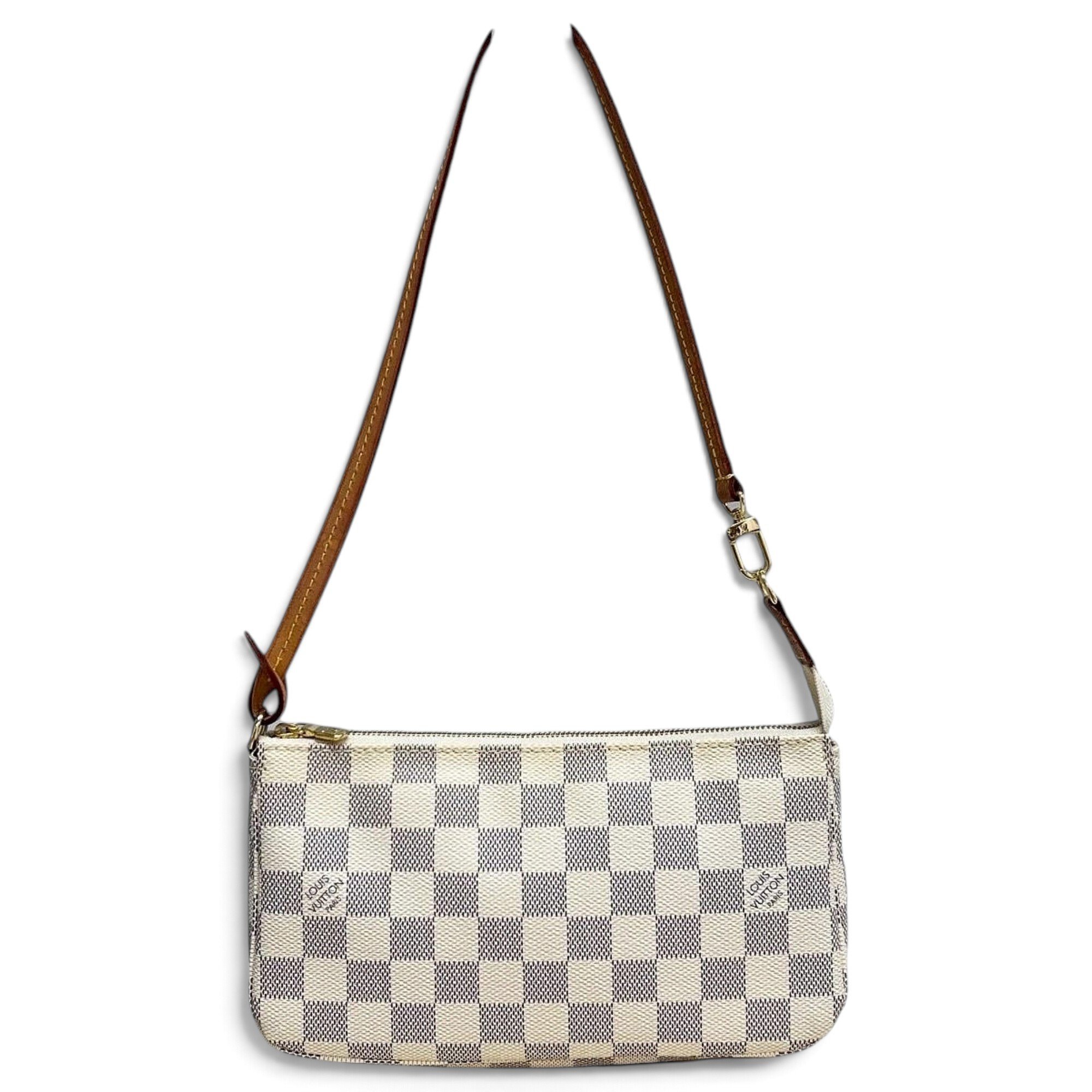 Pochette Accessoire leather handbag