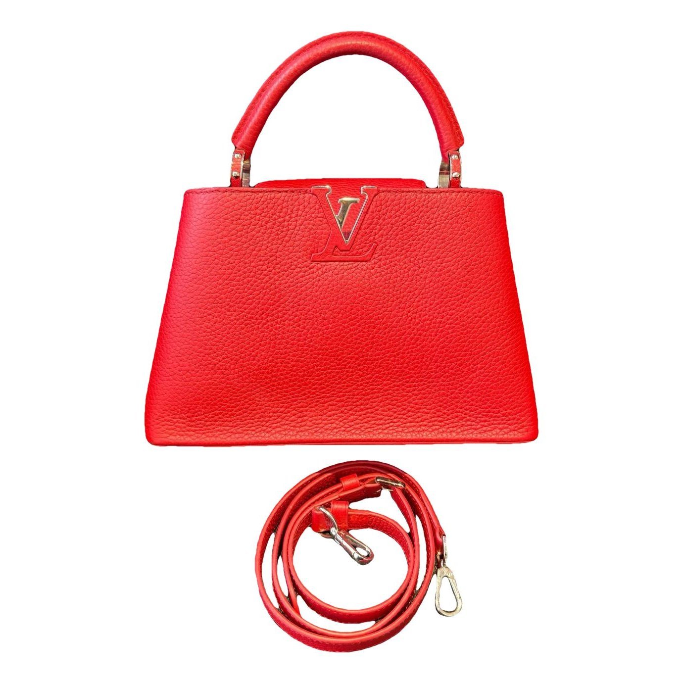 Capucines leather handbag