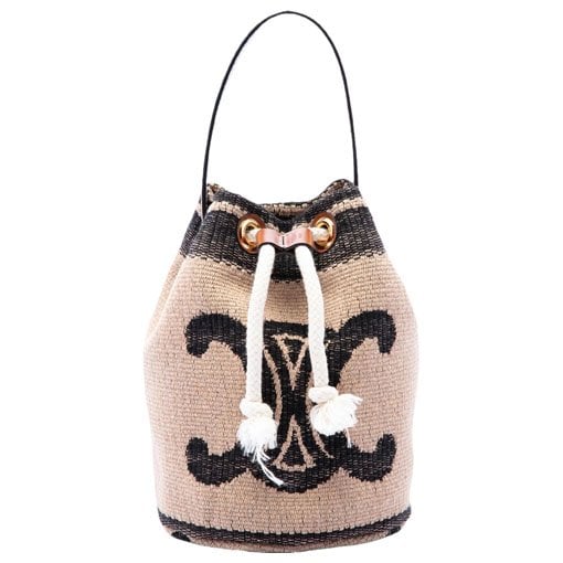 Triomphe leather bag
