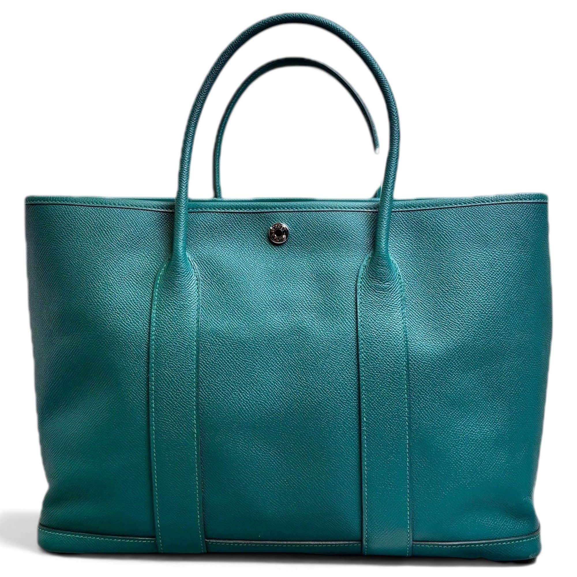 Garden Party leather handbag