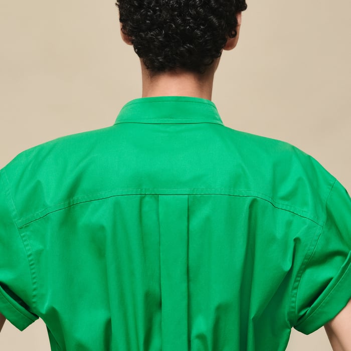 Vert Jungle Drawstring Shirt