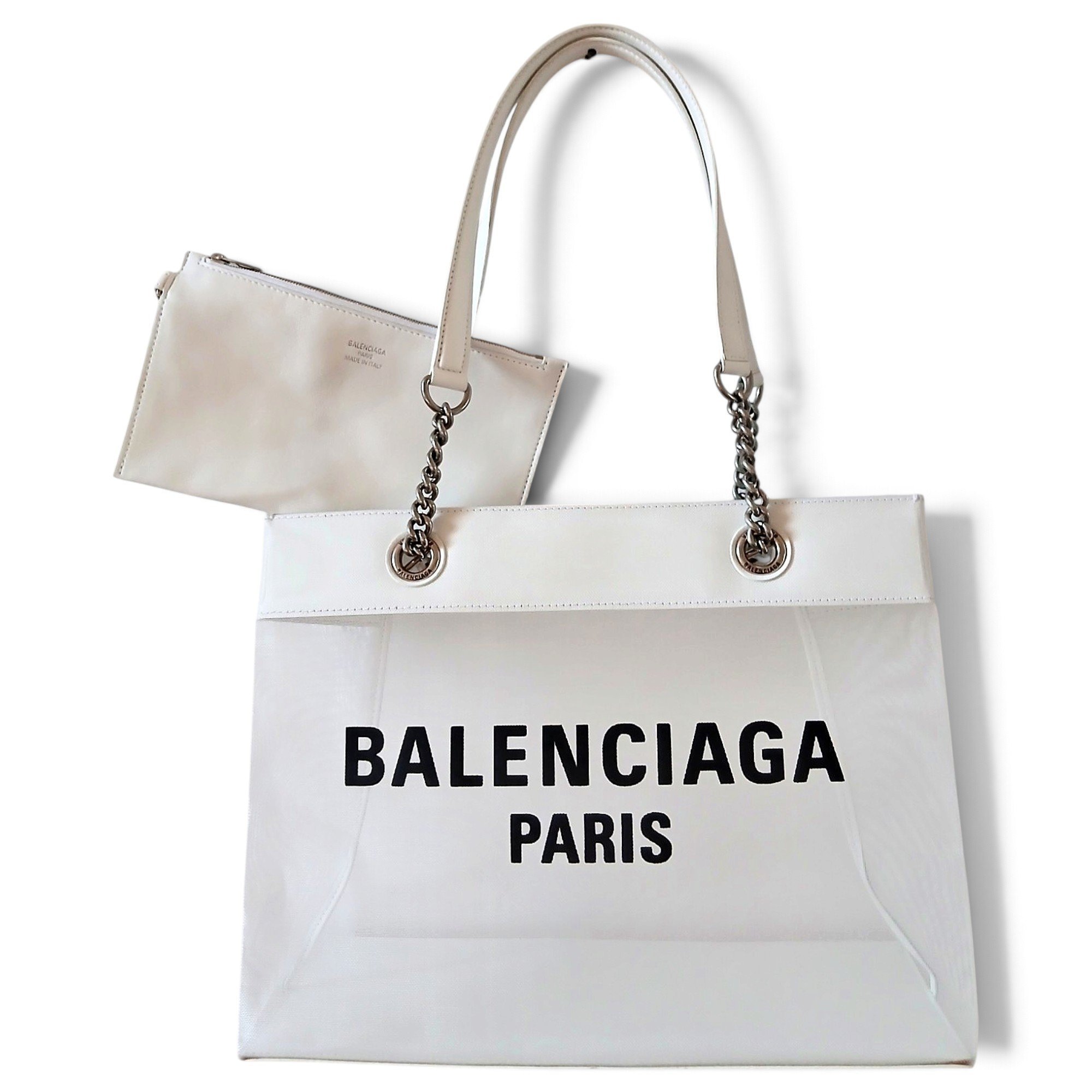 Leather tote
