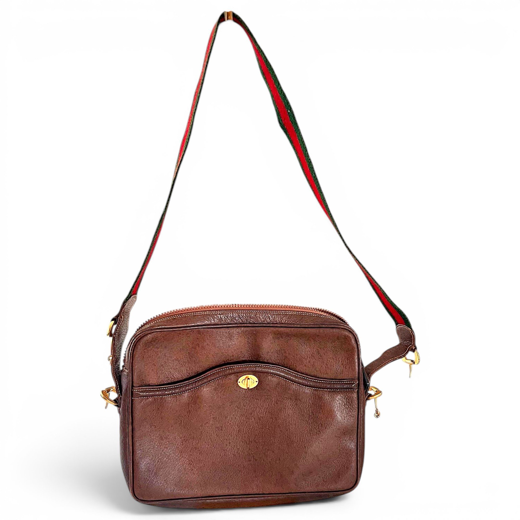 Leather crossbody bag