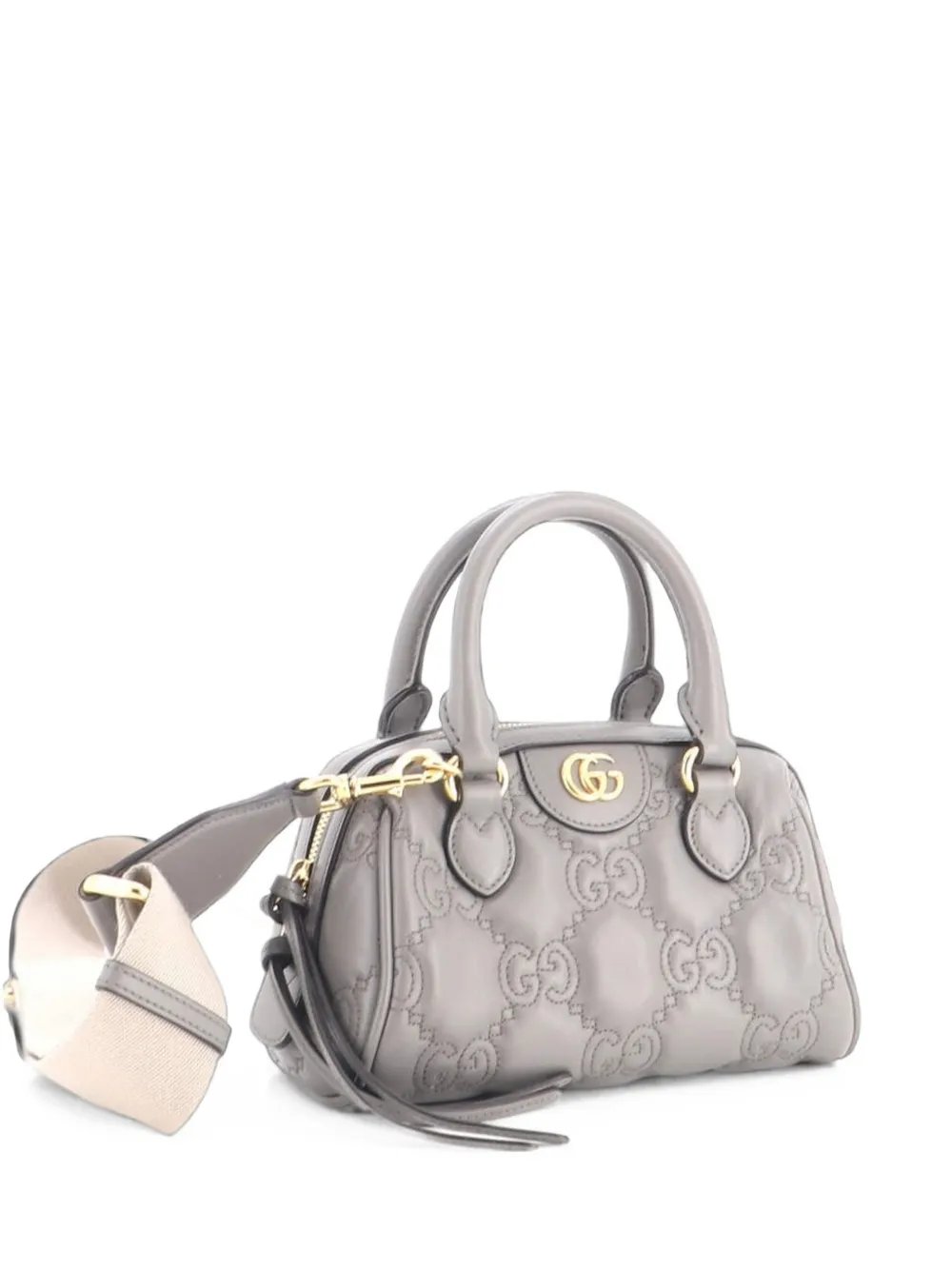 Ophidia Convertible Boston Top Handle Bag GG Matelasse Leather Mini crossbody bag