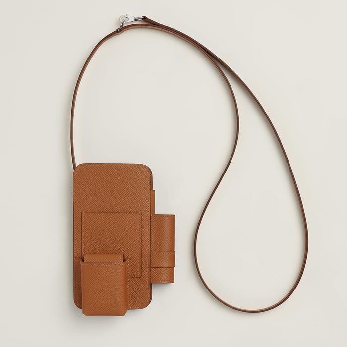 Gold Hermèsway Phone Case