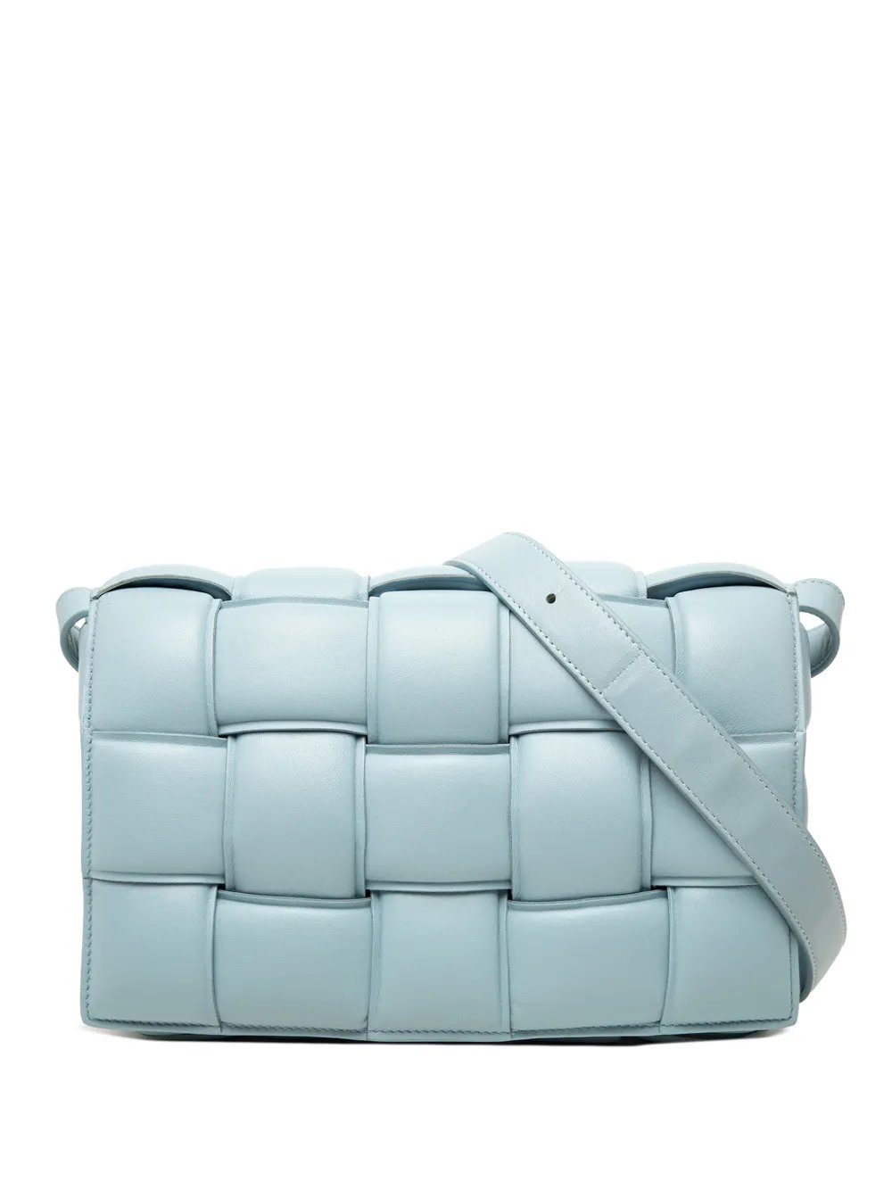 2012-2026 Nappa Intrecciato Padded Cassette crossbody bag