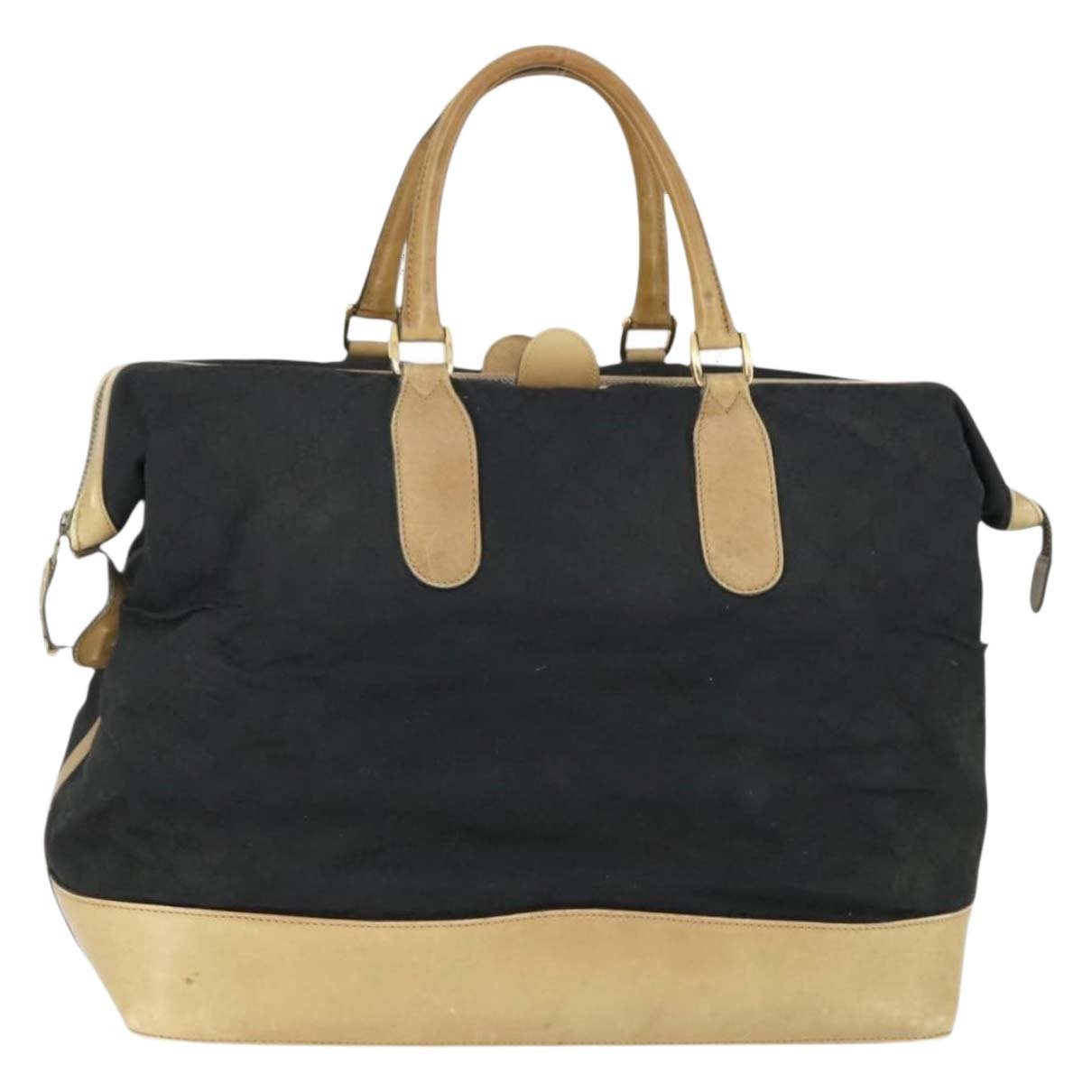 Boston leather bowling bag