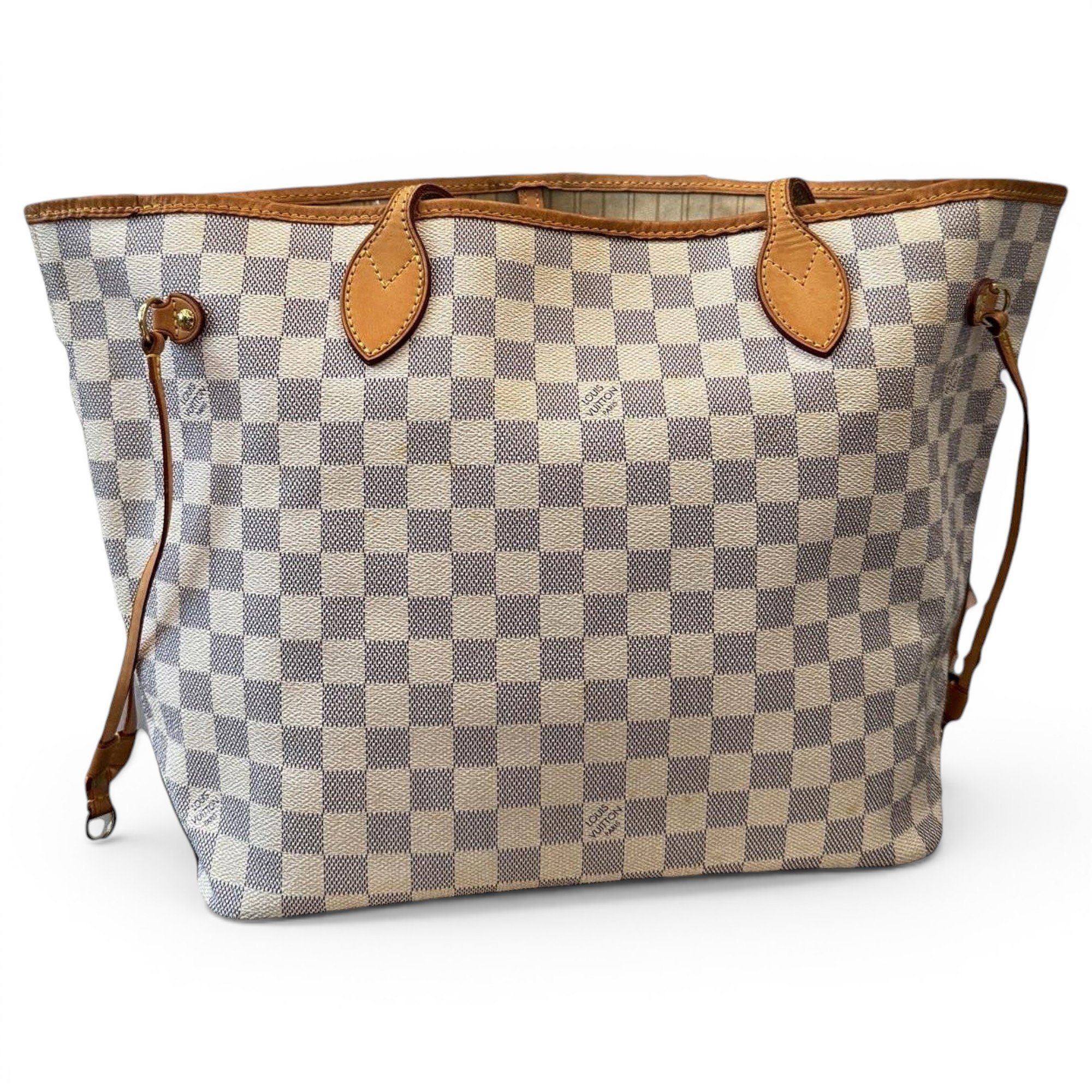 Neverfull leather tote