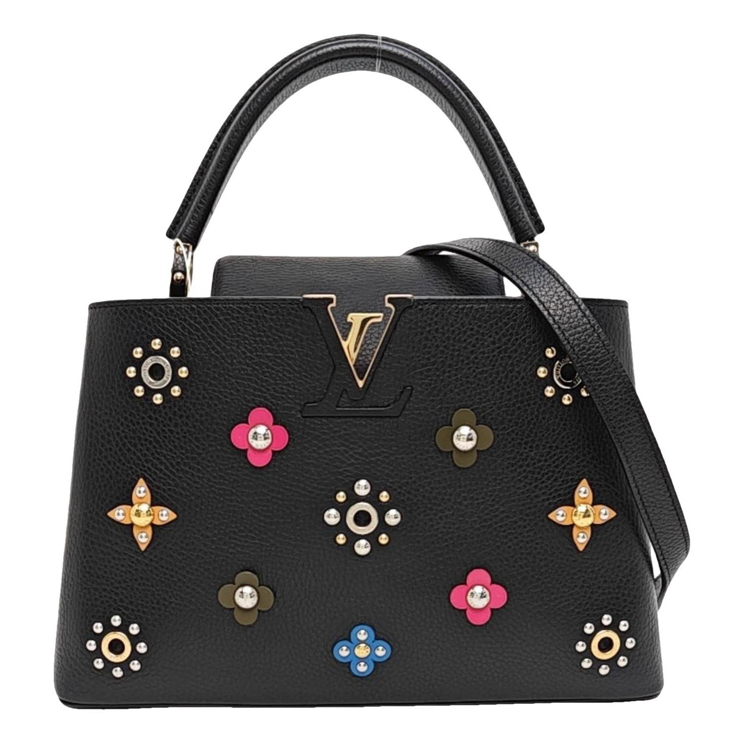 Capucines leather crossbody bag