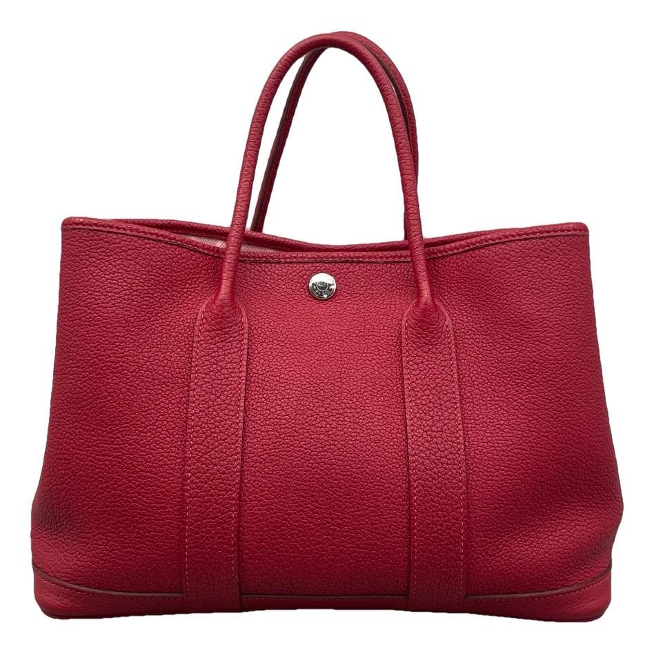 Garden Party leather handbag