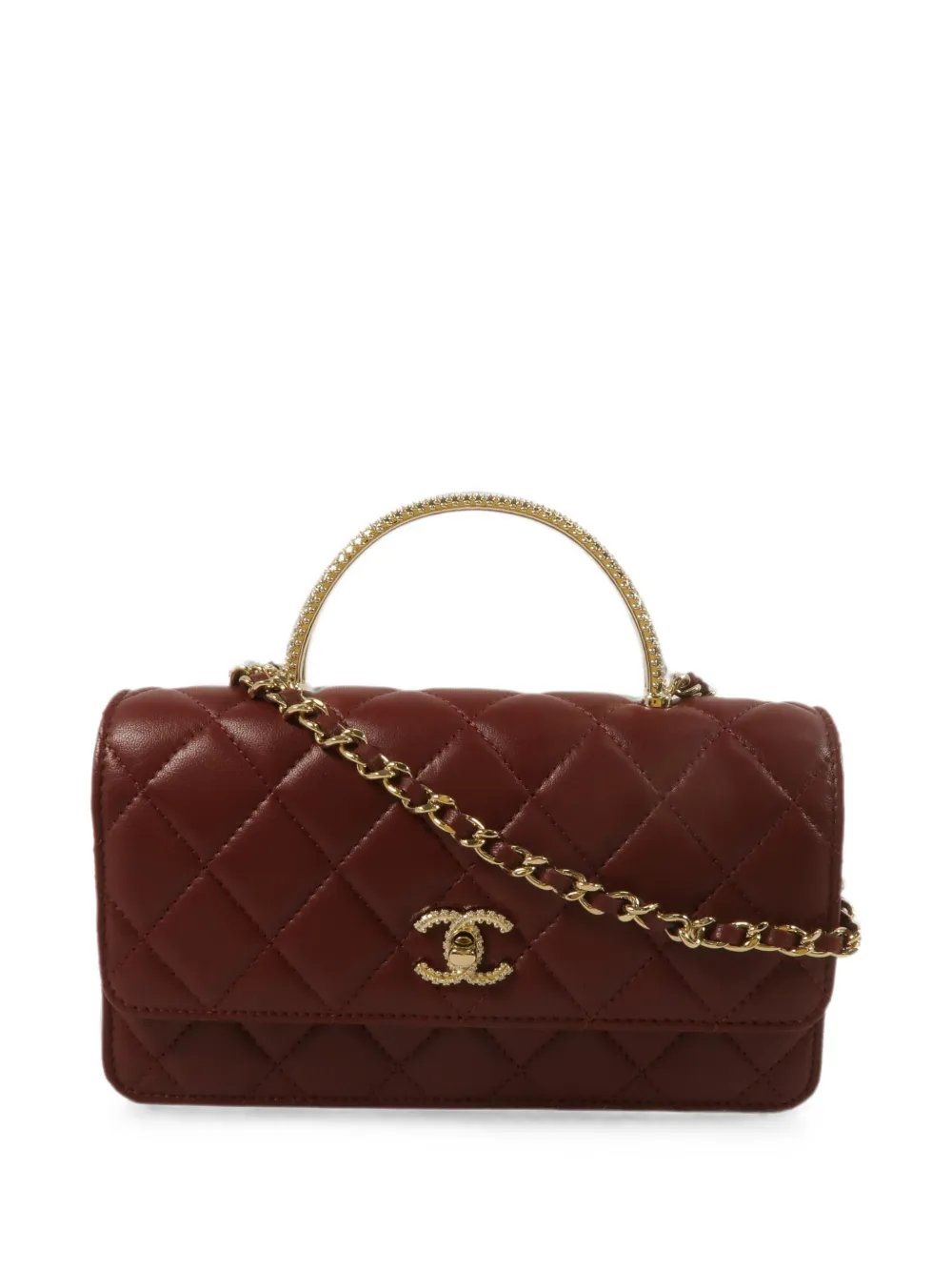 interlocking-CC shoulder bag
