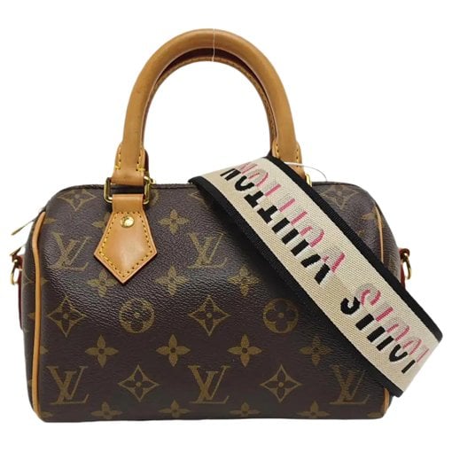 Nano Speedy / Mini HL leather handbag