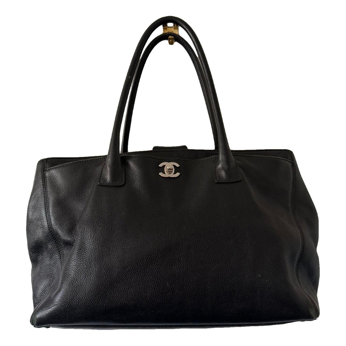 Executive leather tote