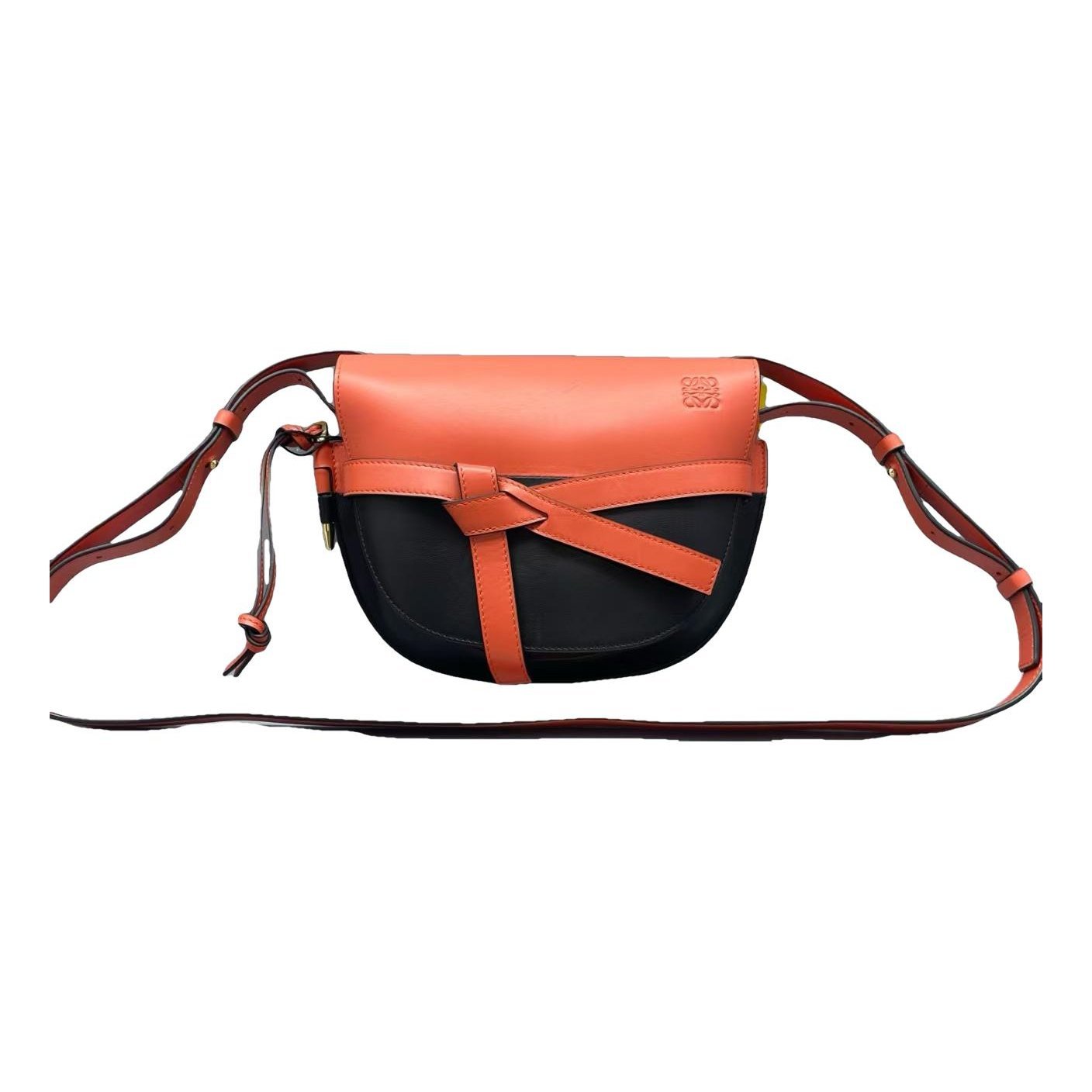 Gate leather crossbody bag