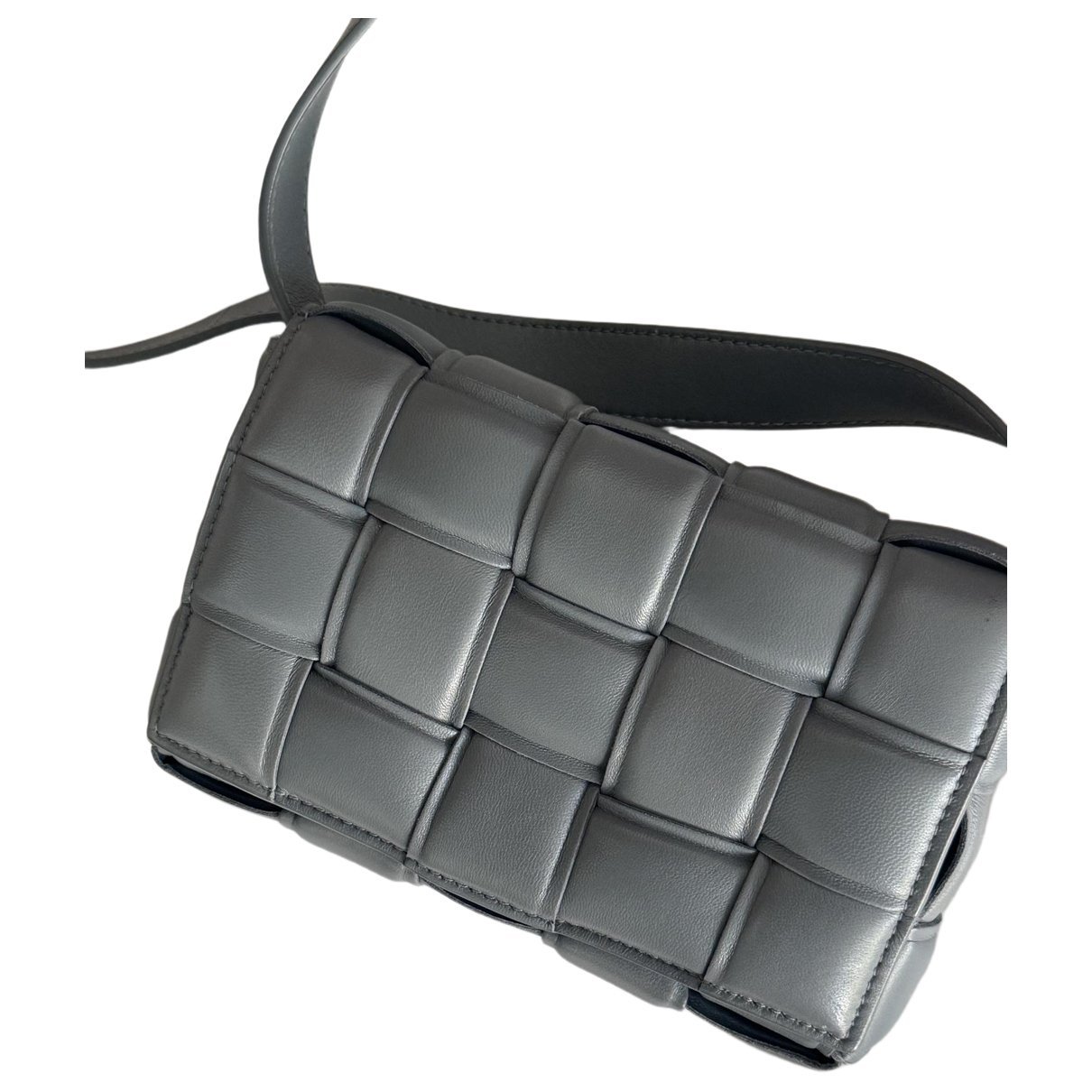 Cassette Padded leather crossbody bag