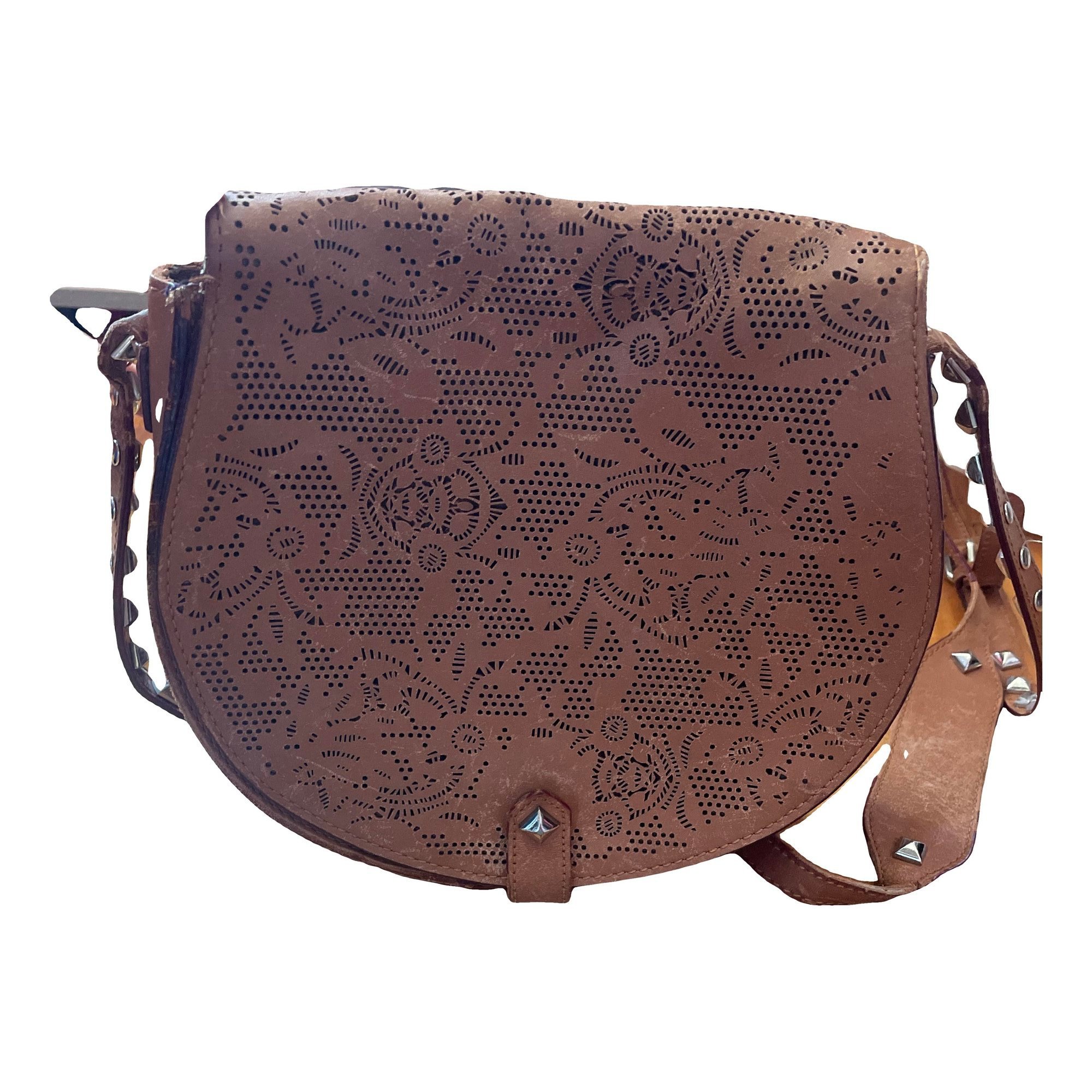 Leather handbag