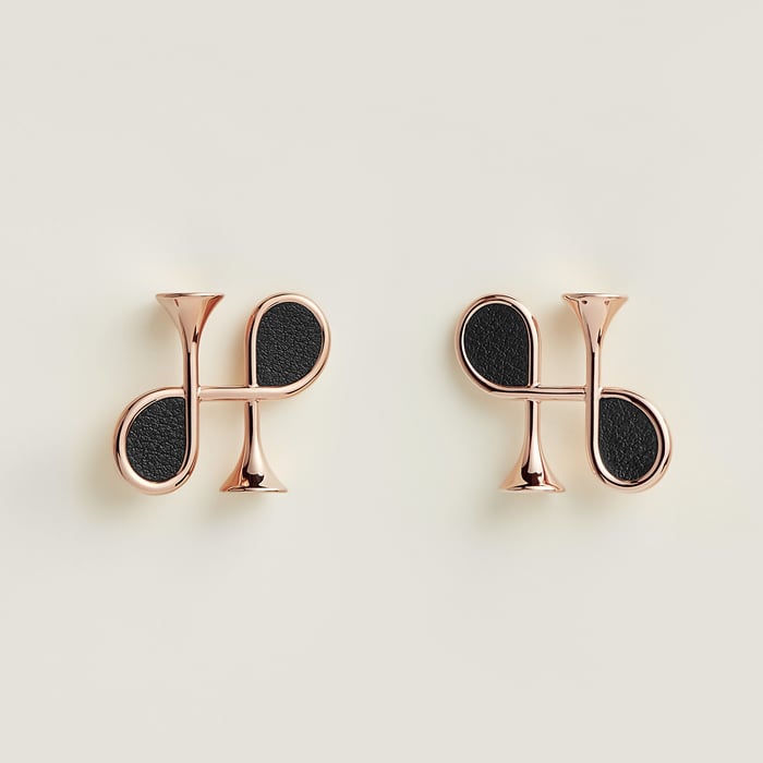 Noir Cor H Earrings