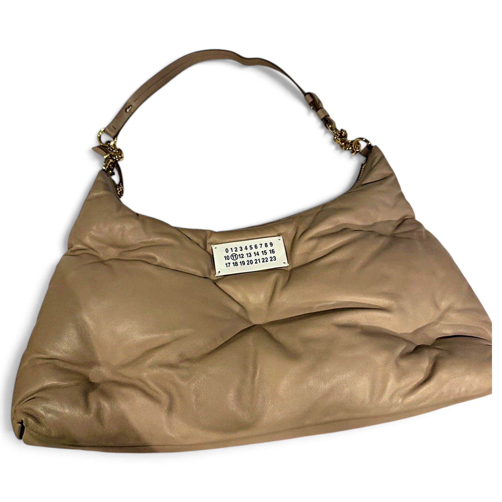 Maison Martin Margiela Glam Slam Hobo leather handbag