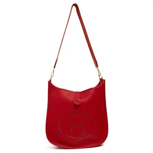 Evelyne leather handbag