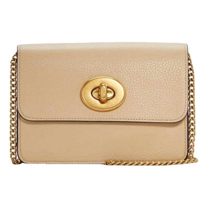 Leather crossbody bag