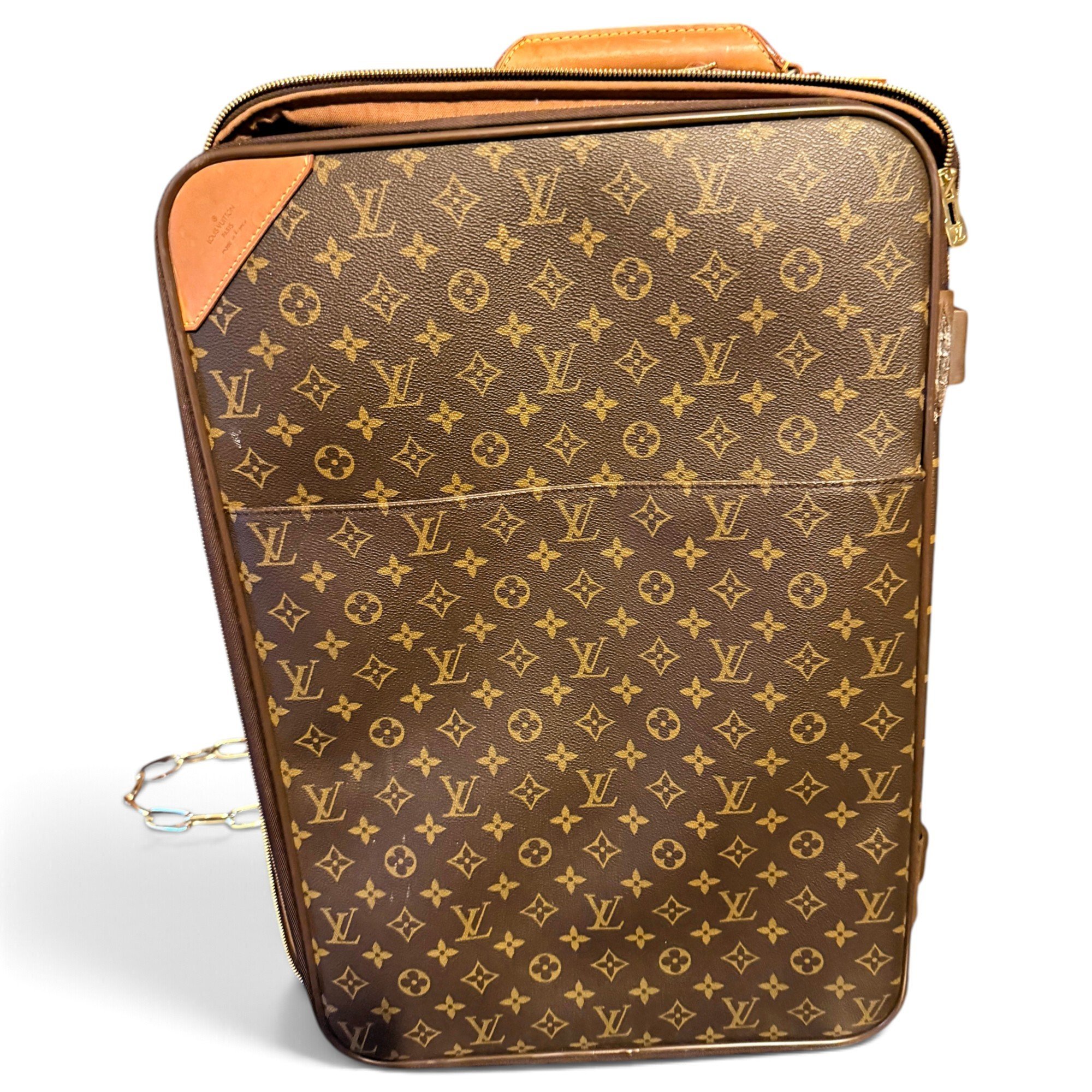 Pegase leather travel bag