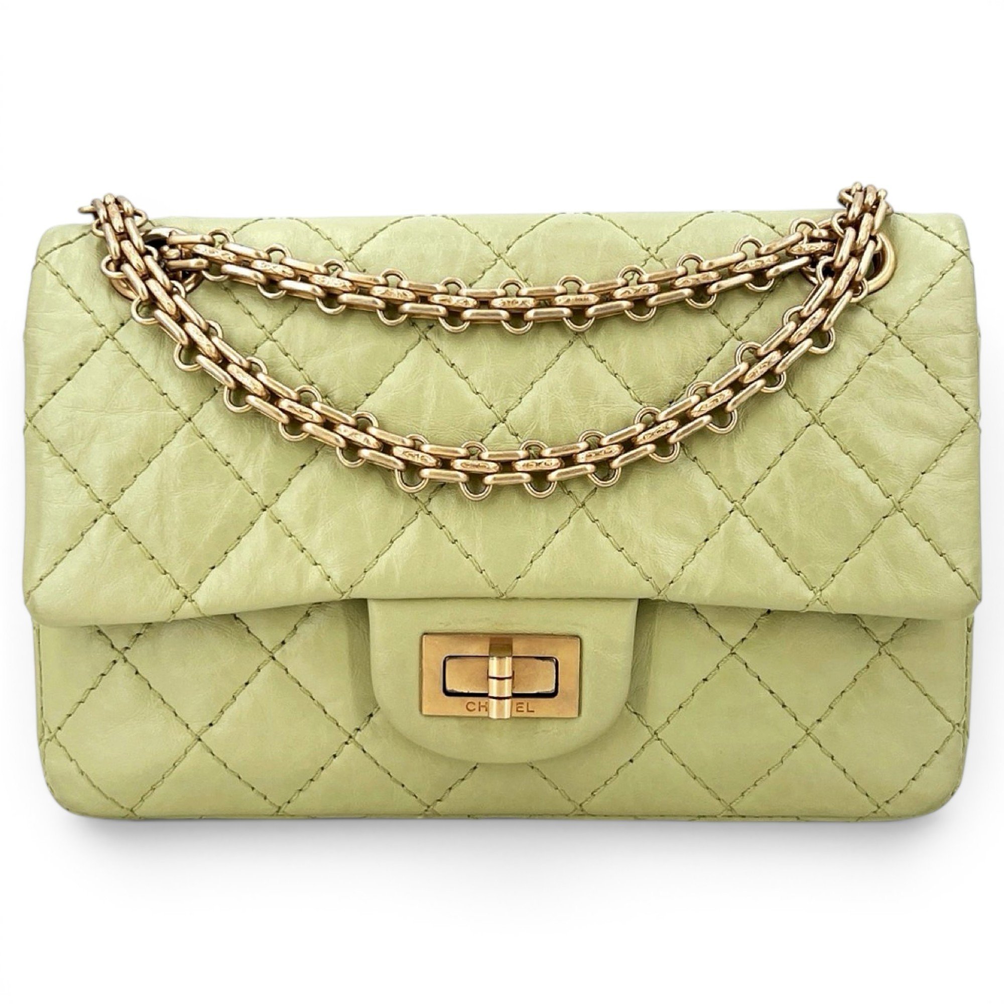 2.55 leather handbag