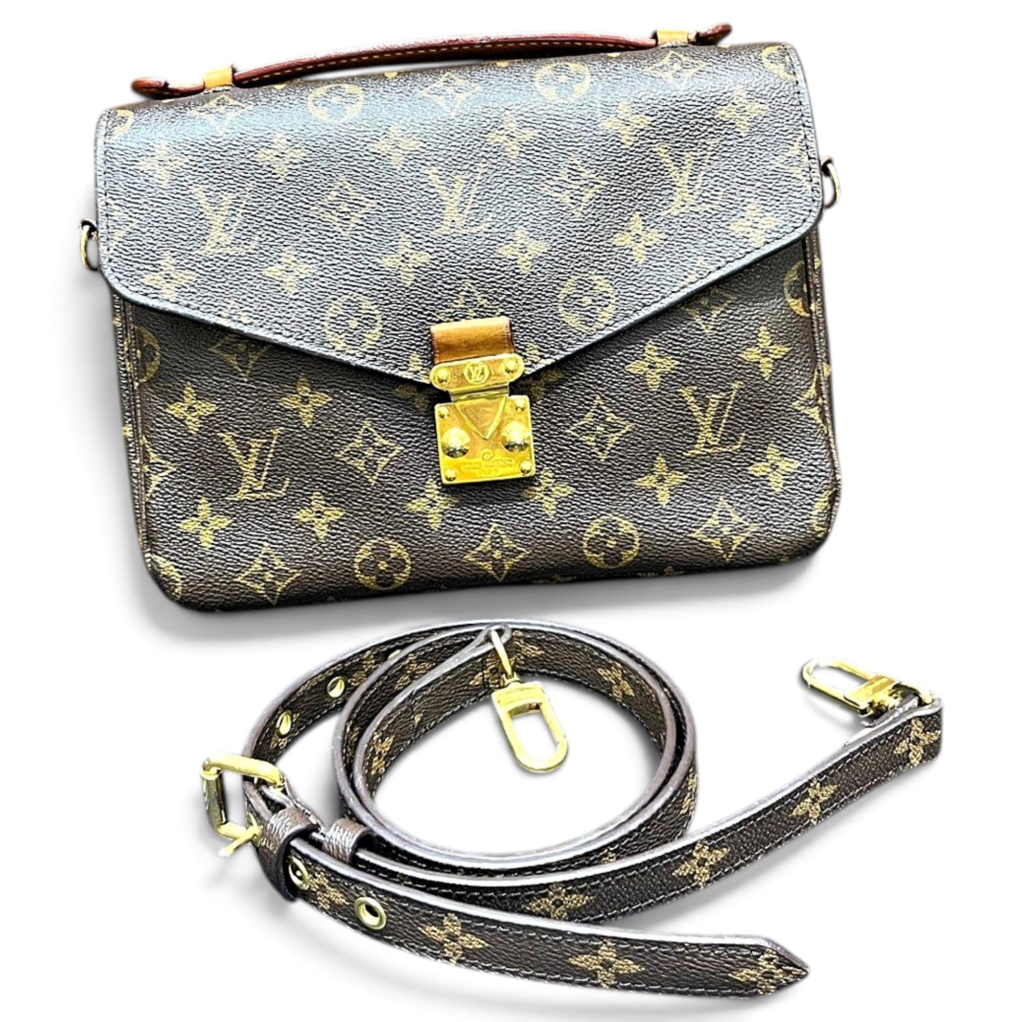 Metis leather handbag