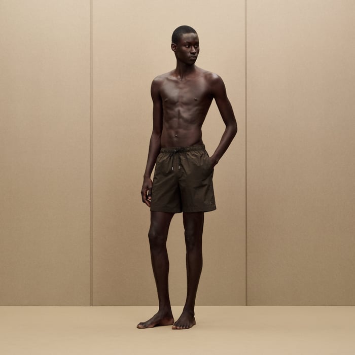 Kaki Swim Trunks