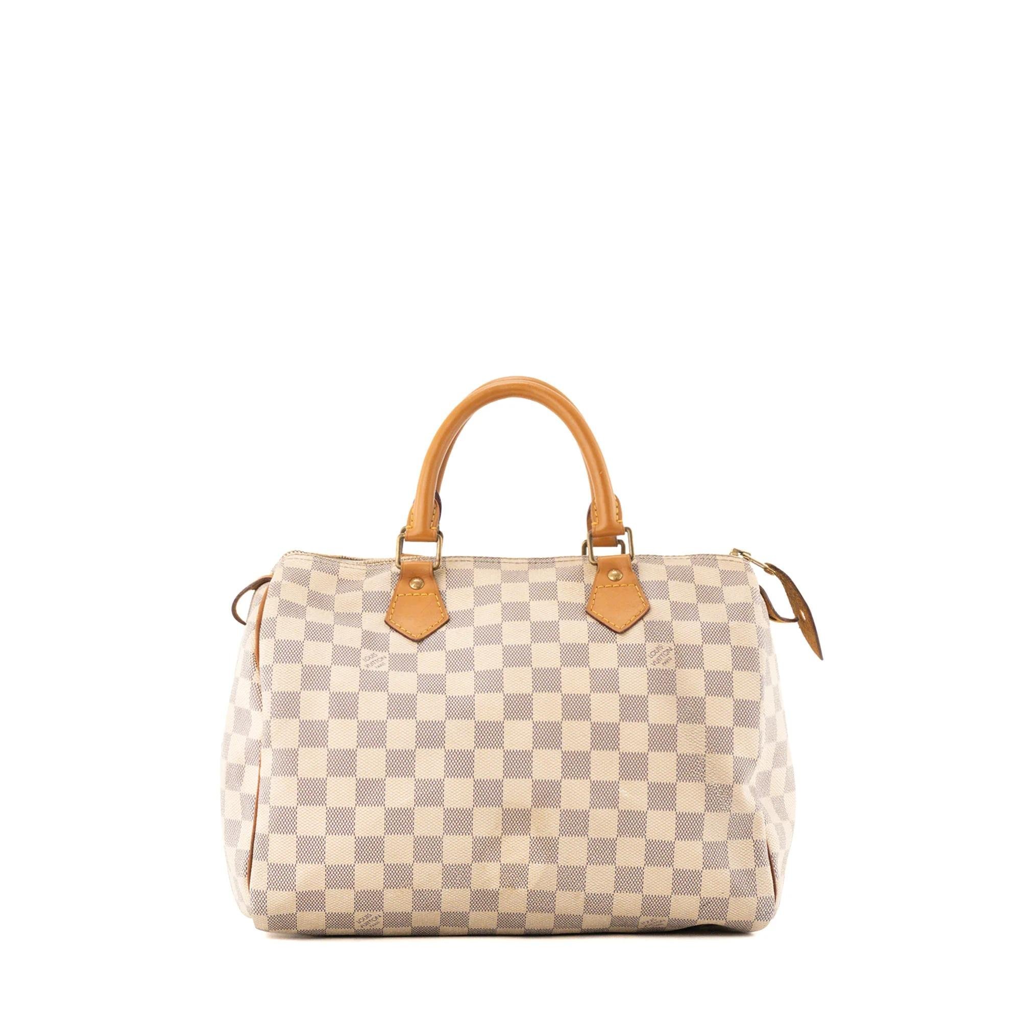 Speedy leather handbag