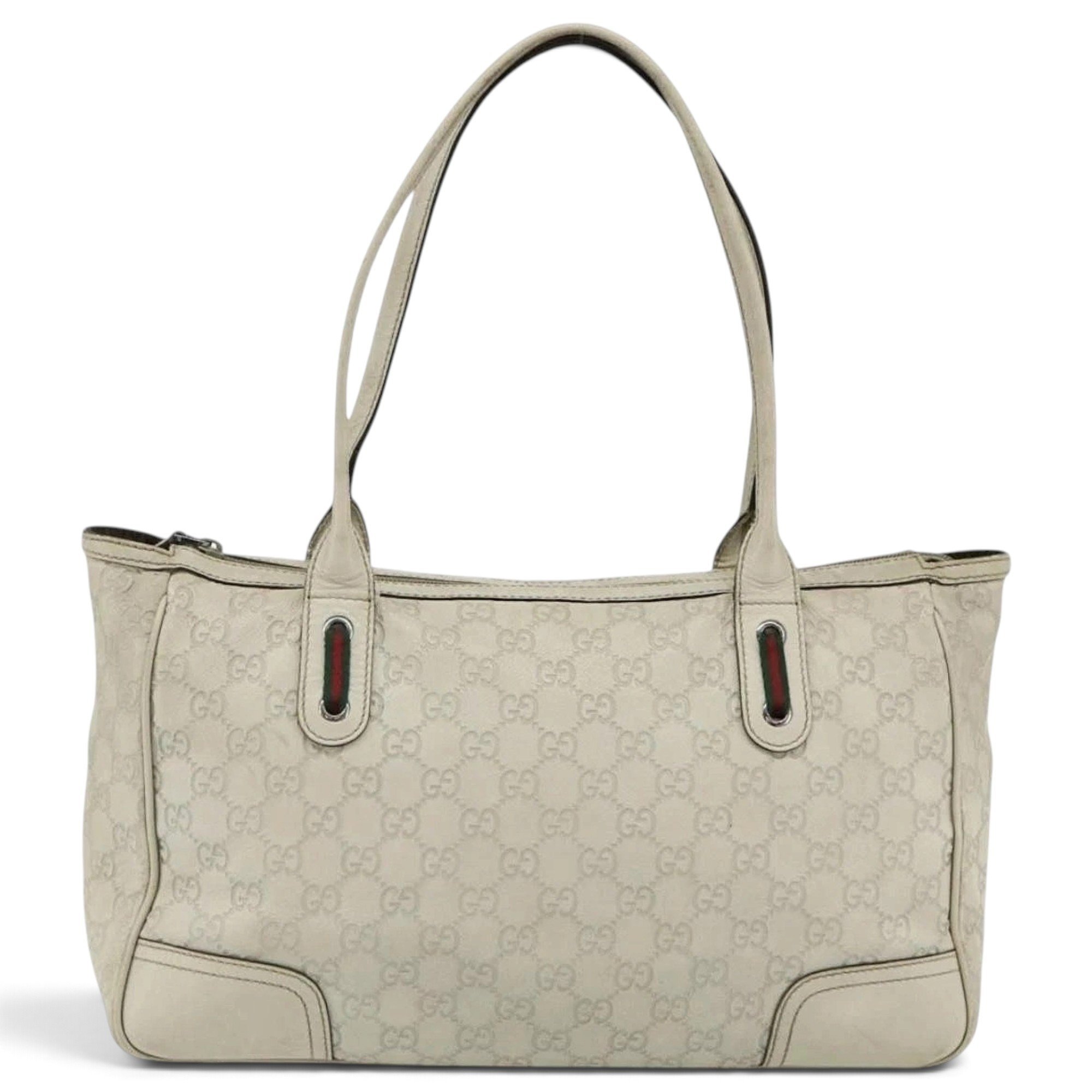 Leather tote