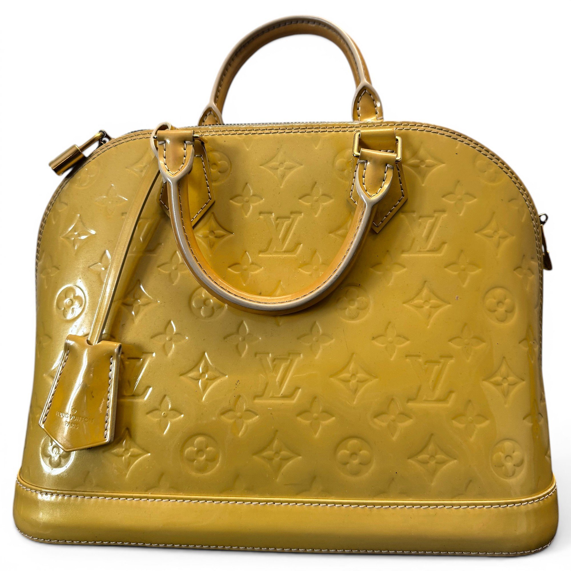 Alma leather handbag