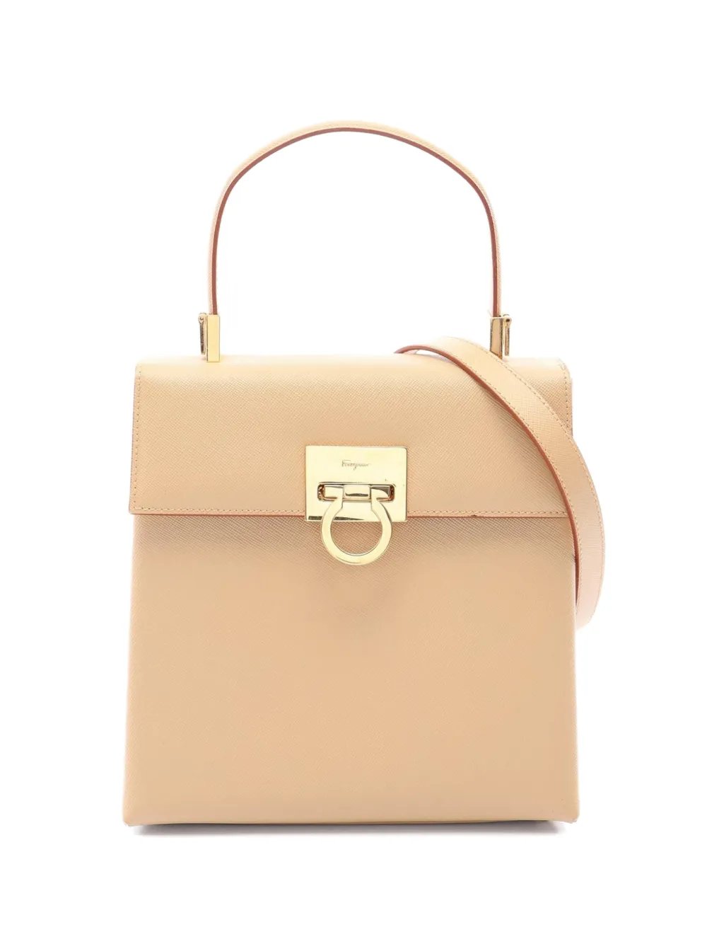 Ferragamo 2010s Gancini flip-lock tote bag