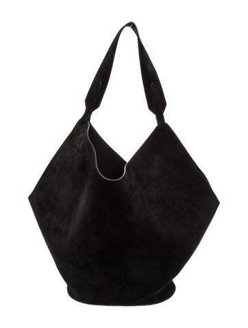Suede KHAITE Lotus Suede Tote Medium