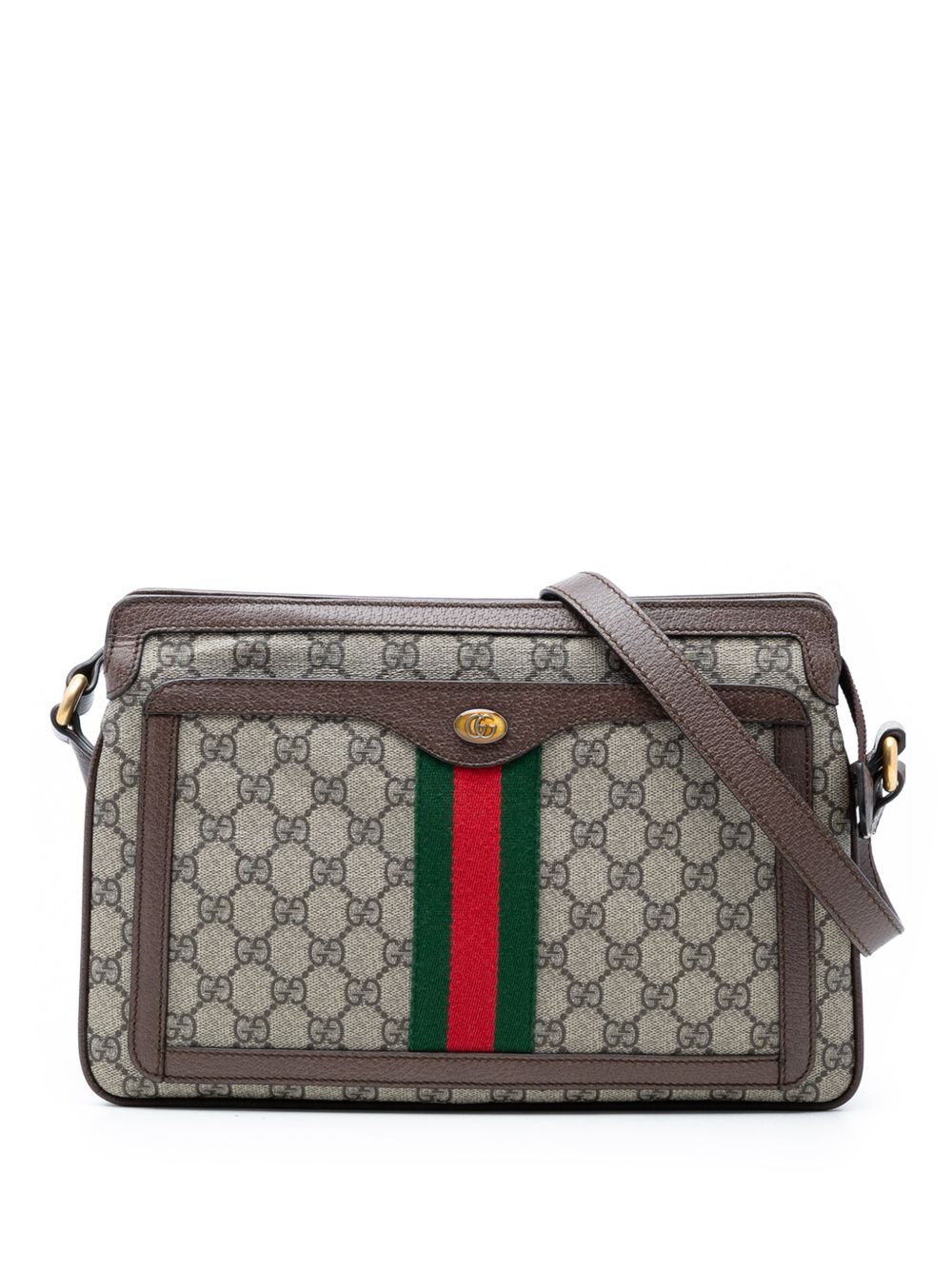 2016-2026 Medium GG Supreme Web Ophidia crossbody bag
