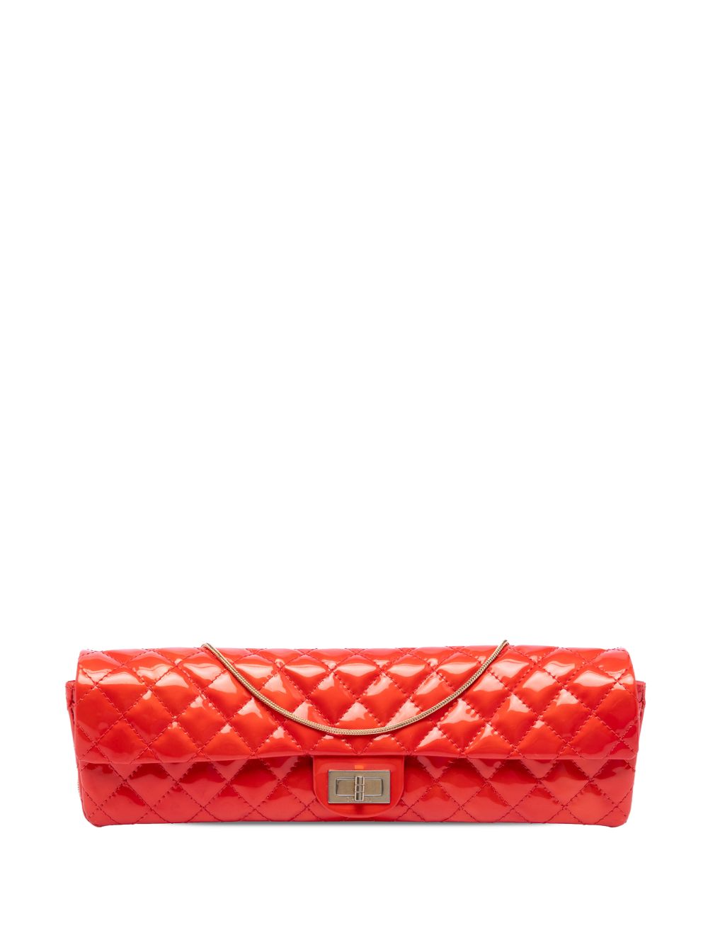 2008-2009 Quilted Patent Reissue 2.55 East West Single Flap shoulder bag