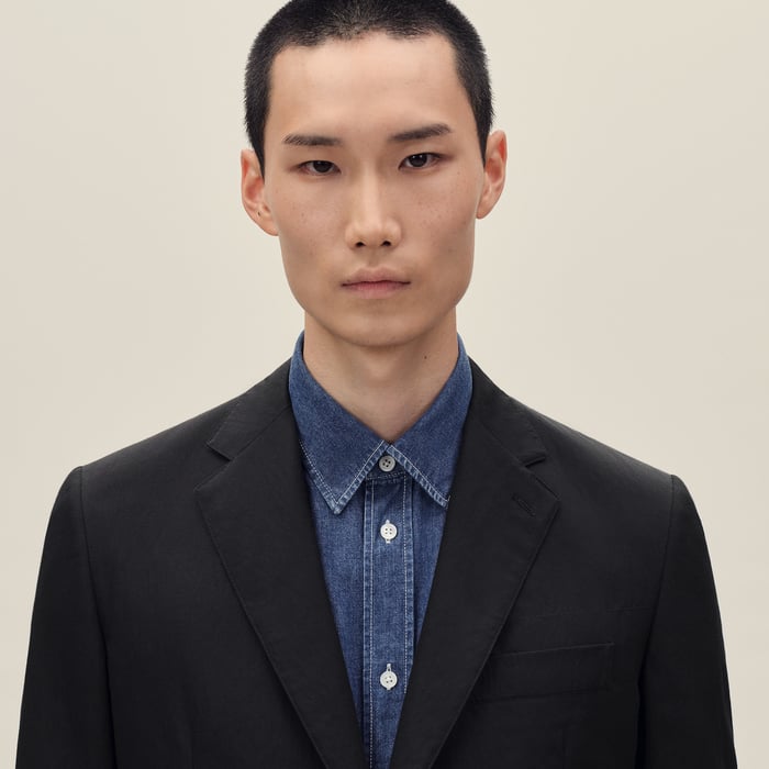 Noir "Surpiqures H" 24 Relax Jacket