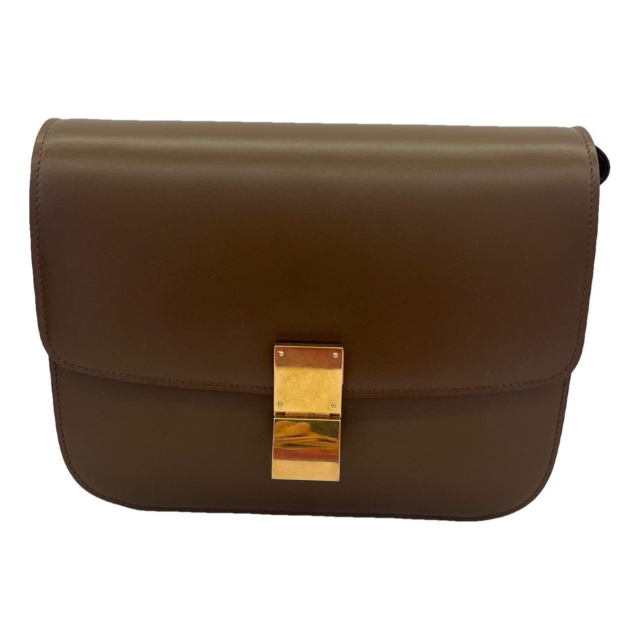 Classic leather crossbody bag