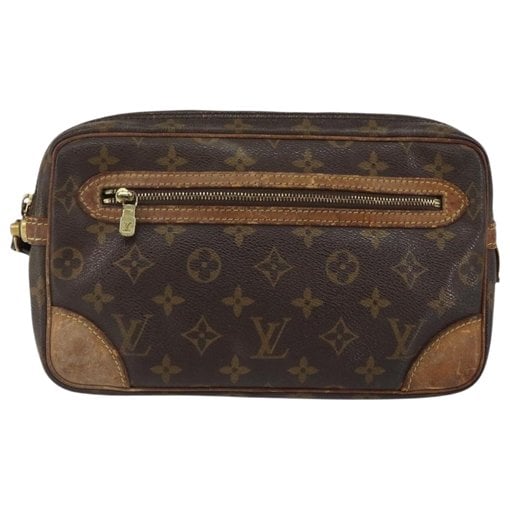 Marly Dragonne leather clutch bag
