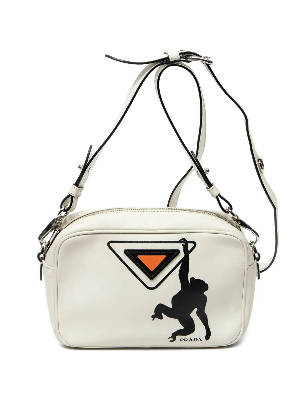 Prada monkey-print shoulder bag