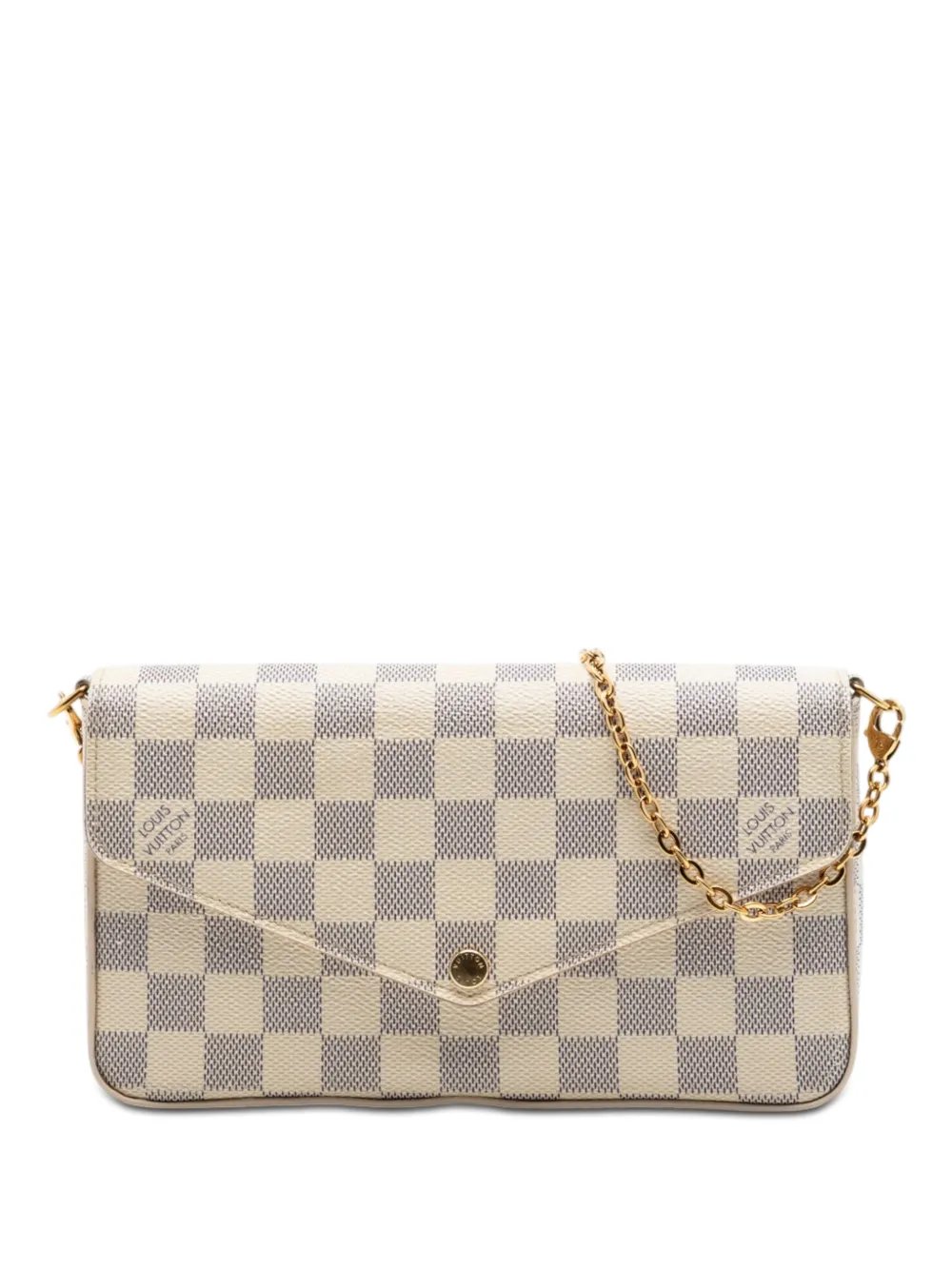 2016 Damier Azur Pochette Felicie crossbody bag
