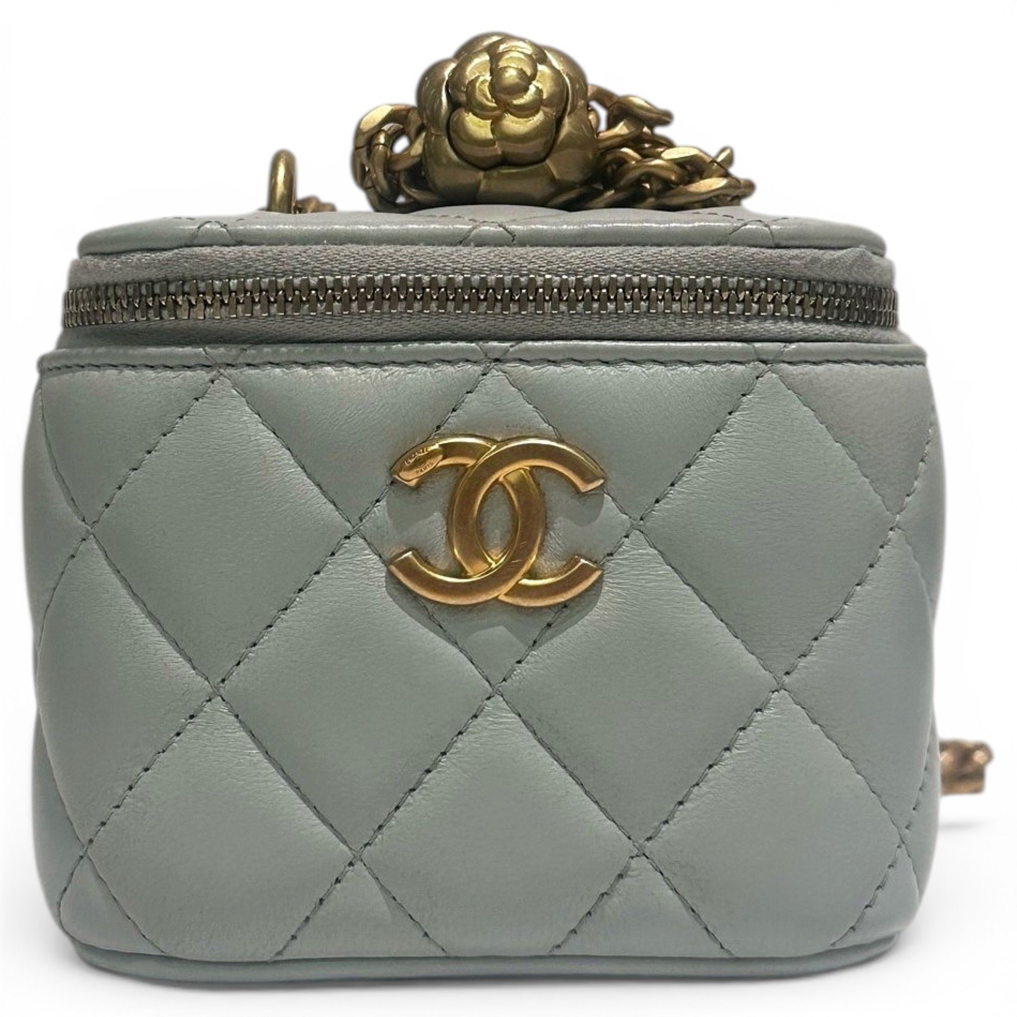 Vanity leather mini bag
