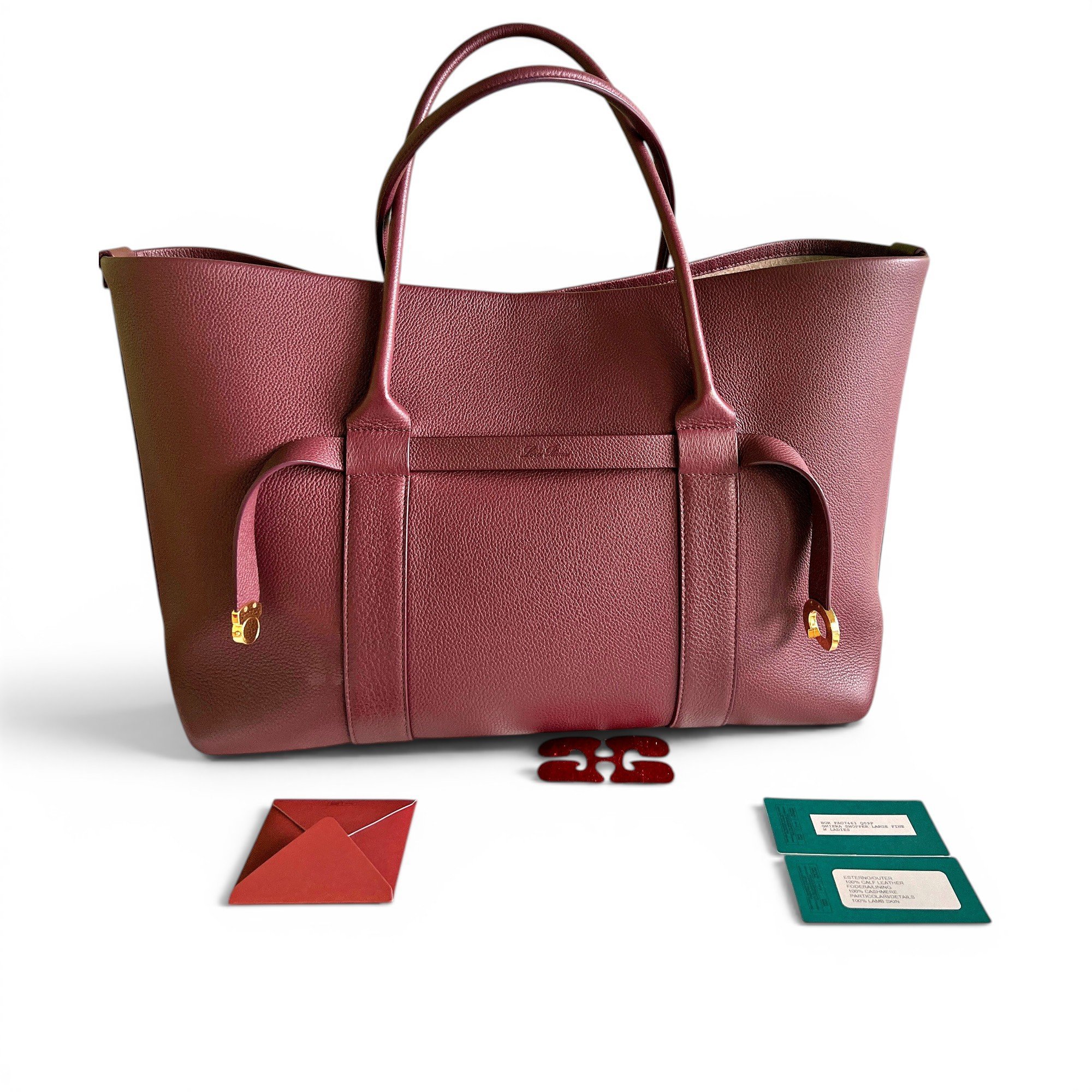 Ghiera leather tote