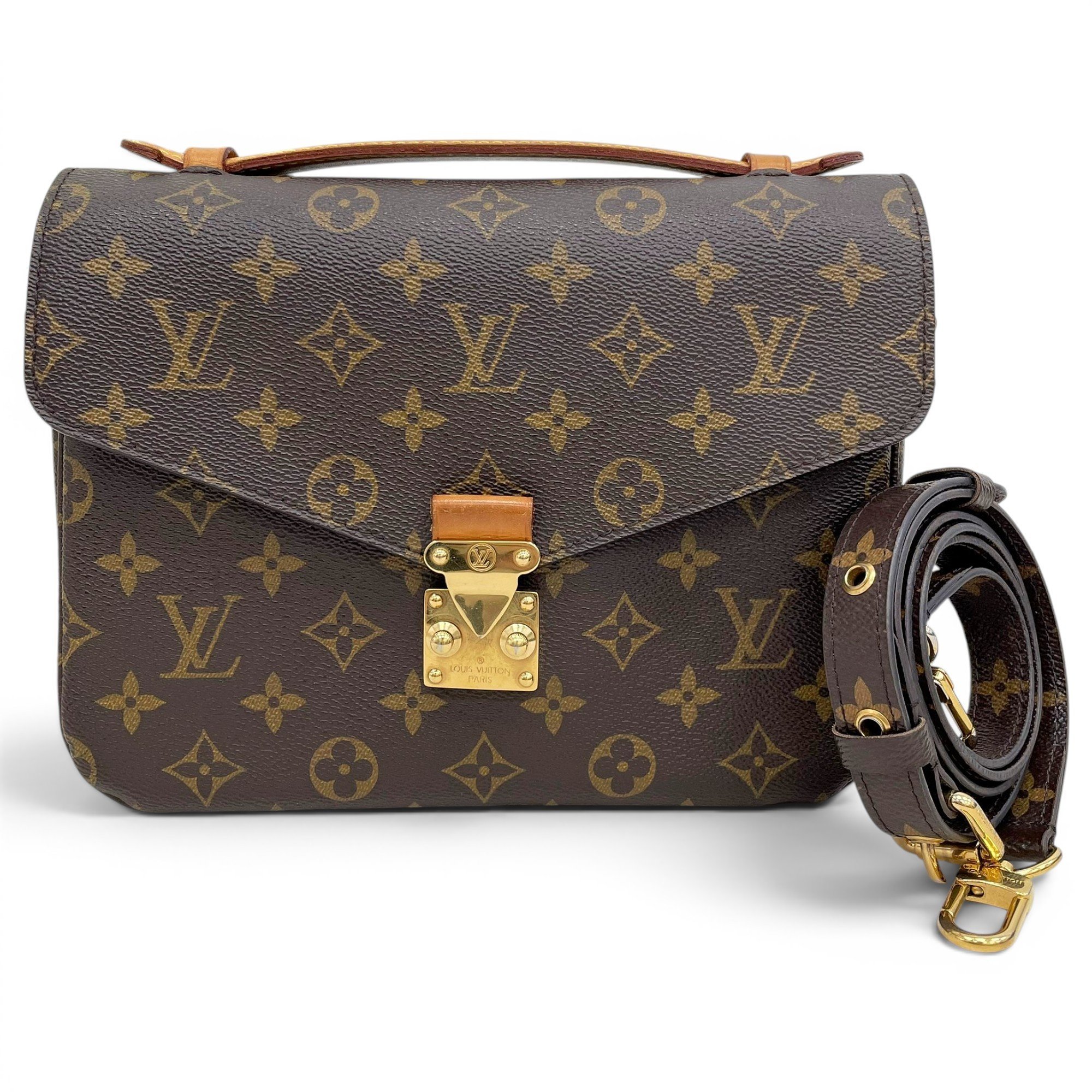 Metis leather crossbody bag