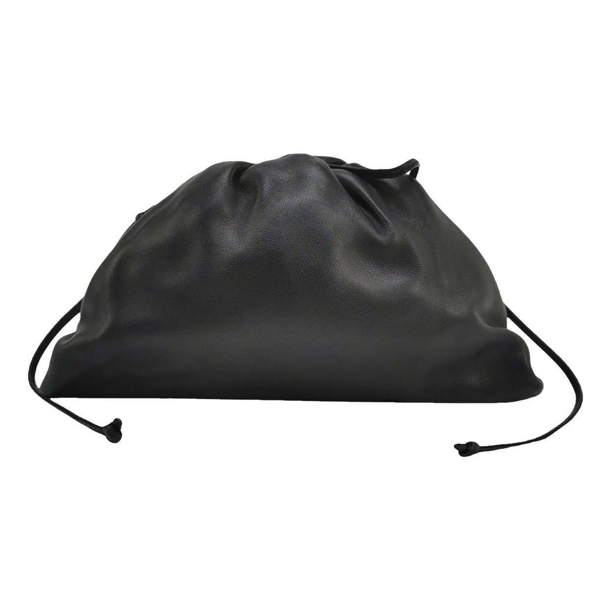 Pouch leather handbag