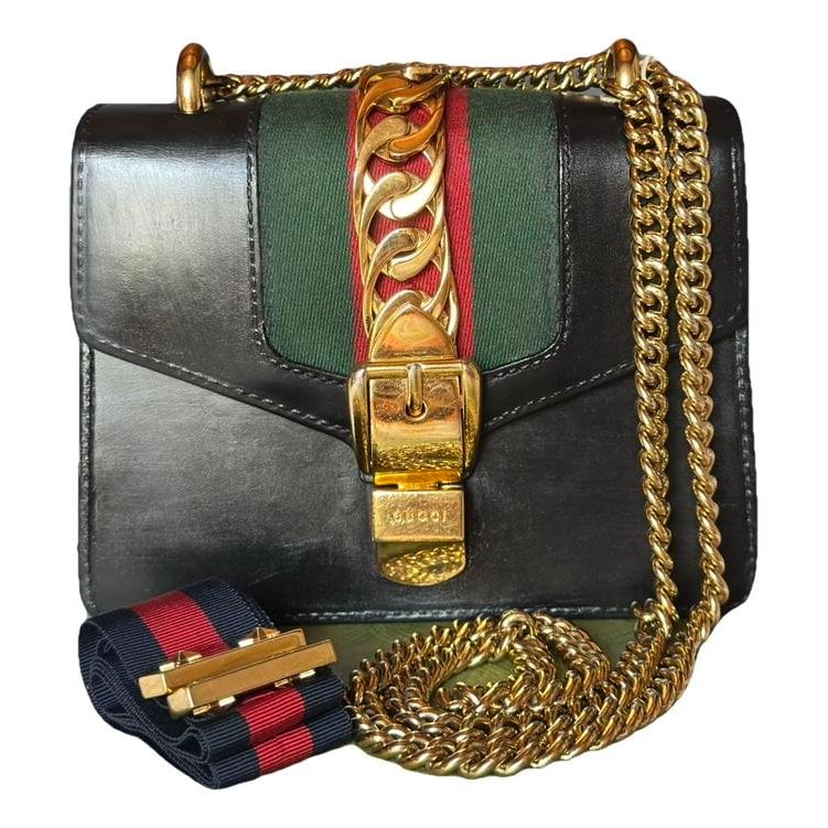 Leather crossbody bag