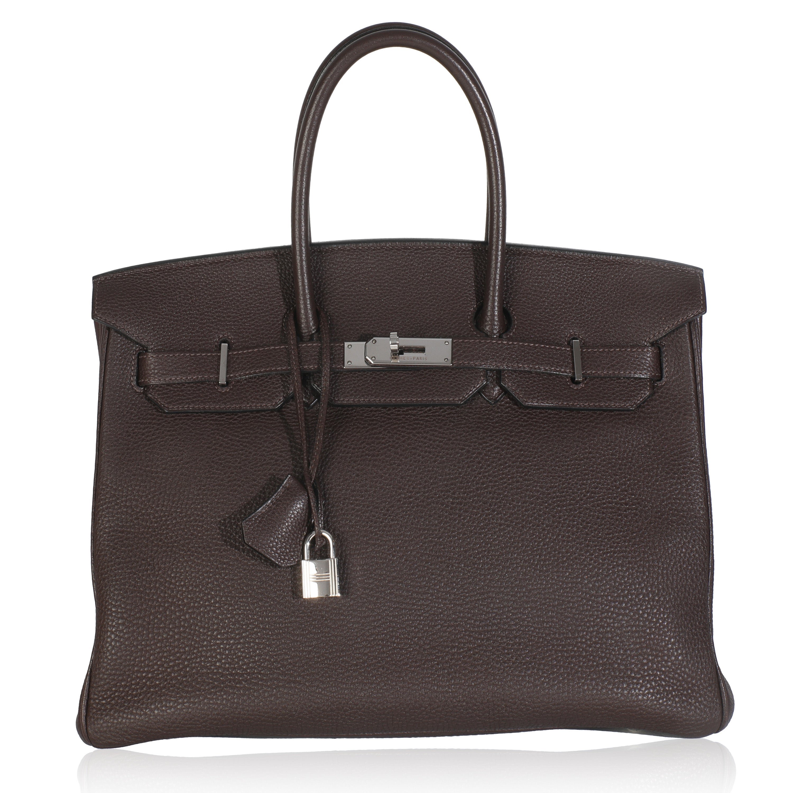 Hermes Ebene Clemence Birkin 35 PHW
